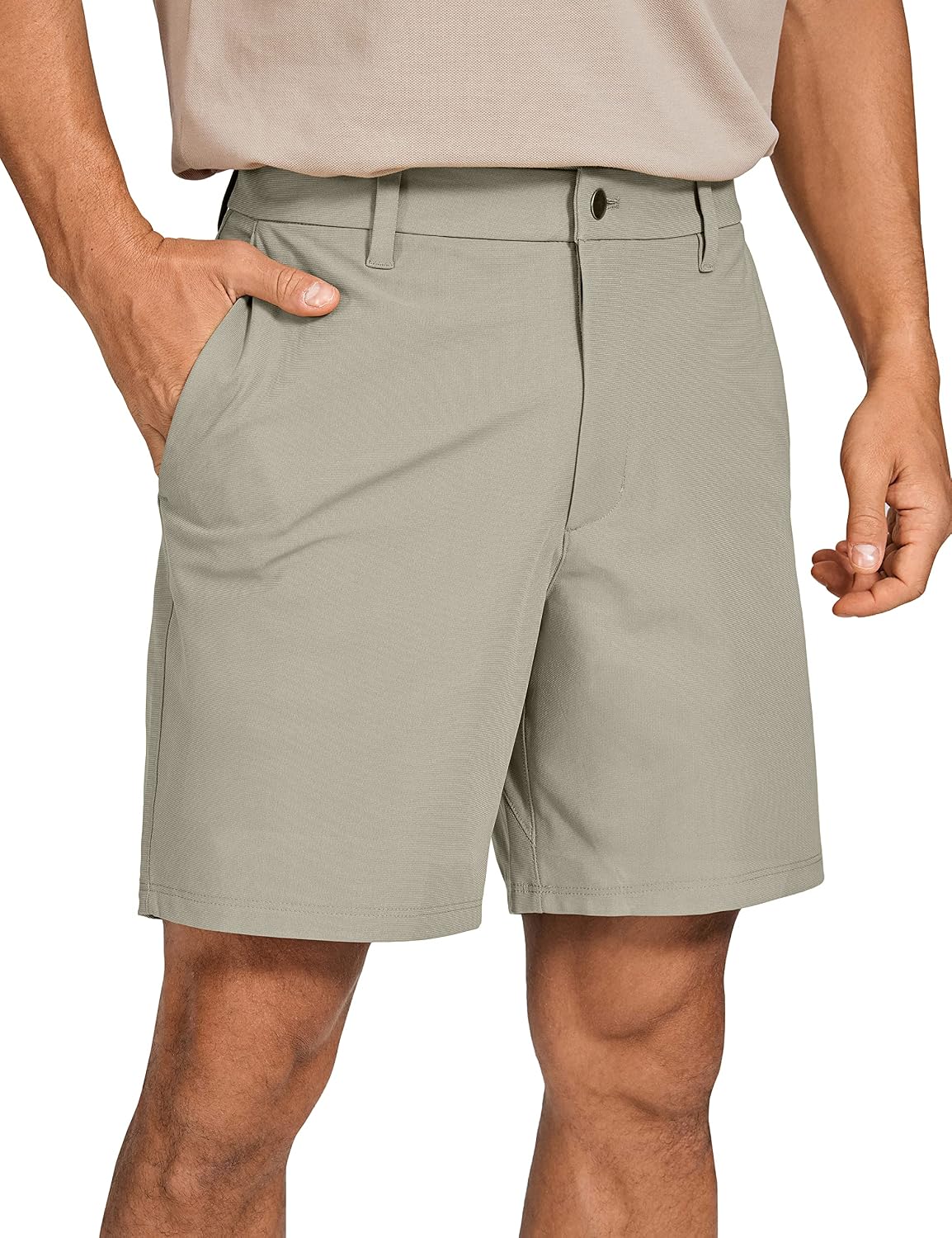 All Day Comfy Golf Shorts 7"/9" | Decent Stretch, Wrinkle-Resistant, Casual, Flat Front, Pockets, for Men