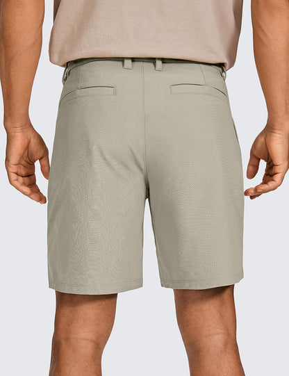 All Day Comfy Golf Shorts 7"/9" | Decent Stretch, Wrinkle-Resistant, Casual, Flat Front, Pockets, for Men