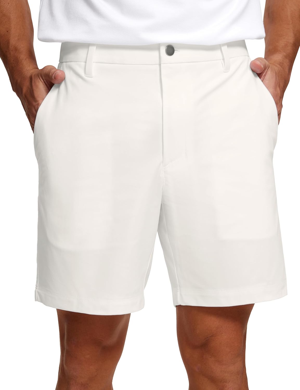 All Day Comfy Golf Shorts 7"/9" | Decent Stretch, Wrinkle-Resistant, Casual, Flat Front, Pockets, for Men