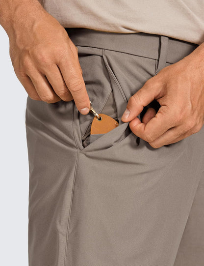 All Day Comfy Golf Shorts 7"/9" | Decent Stretch, Wrinkle-Resistant, Casual, Flat Front, Pockets, for Men