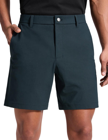 All Day Comfy Golf Shorts 7"/9" | Decent Stretch, Wrinkle-Resistant, Casual, Flat Front, Pockets, for Men