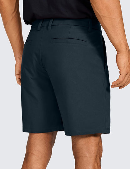 All Day Comfy Golf Shorts 7"/9" | Decent Stretch, Wrinkle-Resistant, Casual, Flat Front, Pockets, for Men