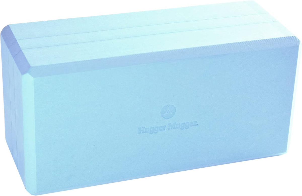 5 in. Big Foam Yoga Block - Extra Large Size, Dense Foam, Reliable Support, Beveled Edges for Comfort, Great if You're Taller or Less Flexible