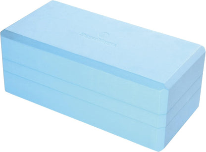 5 in. Big Foam Yoga Block - Extra Large Size, Dense Foam, Reliable Support, Beveled Edges for Comfort, Great if You're Taller or Less Flexible