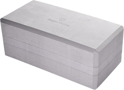 5 in. Big Foam Yoga Block - Extra Large Size, Dense Foam, Reliable Support, Beveled Edges for Comfort, Great if You're Taller or Less Flexible