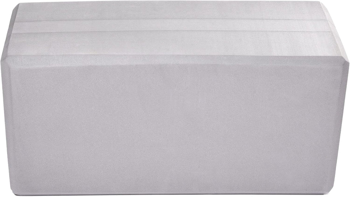 5 in. Big Foam Yoga Block - Extra Large Size, Dense Foam, Reliable Support, Beveled Edges for Comfort, Great if You're Taller or Less Flexible