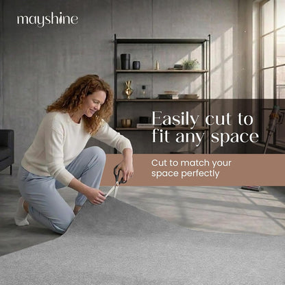 Non Slip Area Rug Gripper 2x3 Feet, Rug Gripper for Hardwood Floors, Laminate, Vinyl, Stone & Tile, Anti Slip Area Rug Pad for Under Rugs