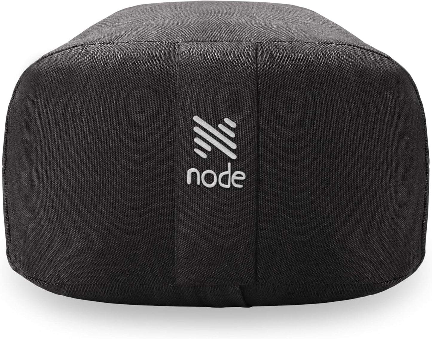 Yoga Meditation Cushion, 25" x 12" Rectangular Bolster with Organic Cotton Cover