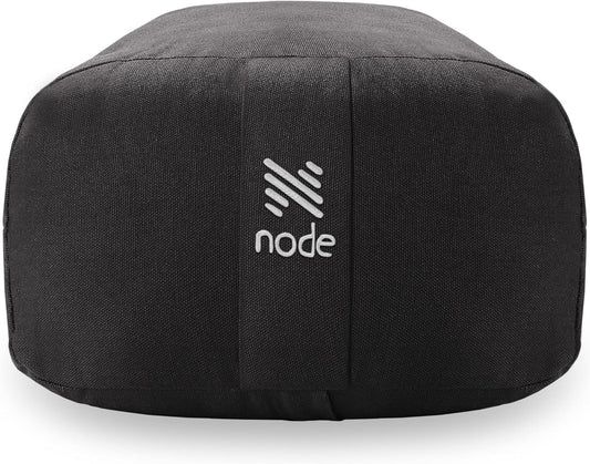 Yoga Meditation Cushion, 25" x 12" Rectangular Bolster with Organic Cotton Cover