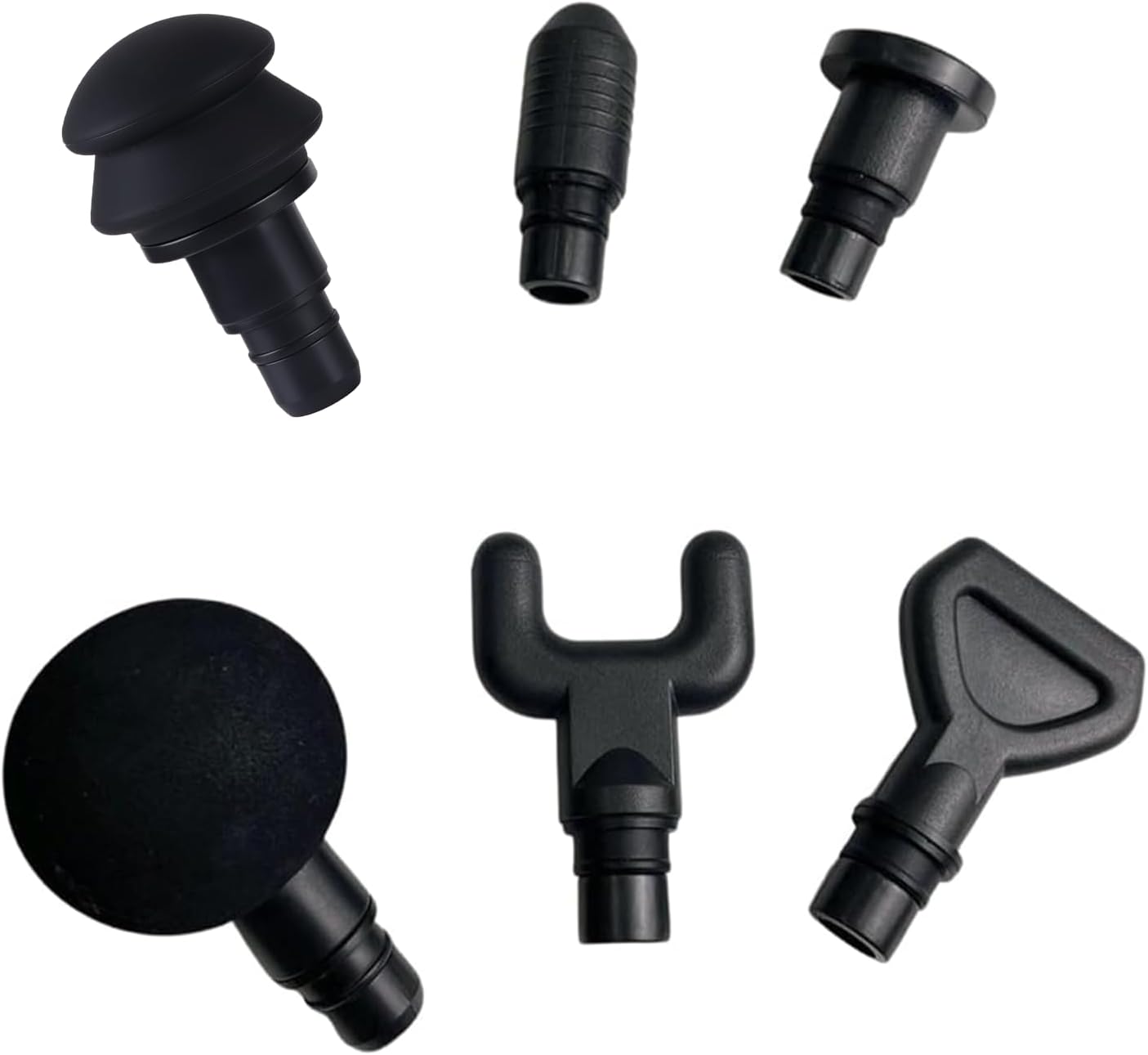 Fascia Gun Massage Head 20mm Diameter Muscle Head Accessory Deep Tissue Applicator for Buttocks (2.4in Big Ball Heads)