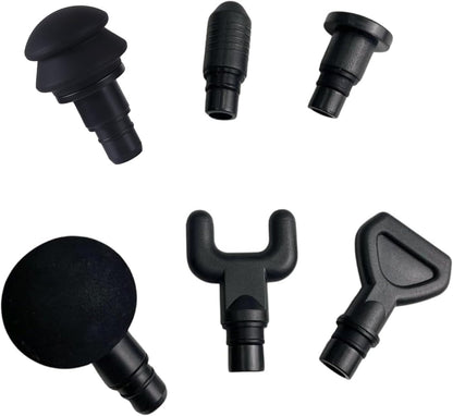 Fascia Gun Massage Head 20mm Diameter Muscle Head Accessory Deep Tissue Applicator for Buttocks (2.4in Big Ball Heads)