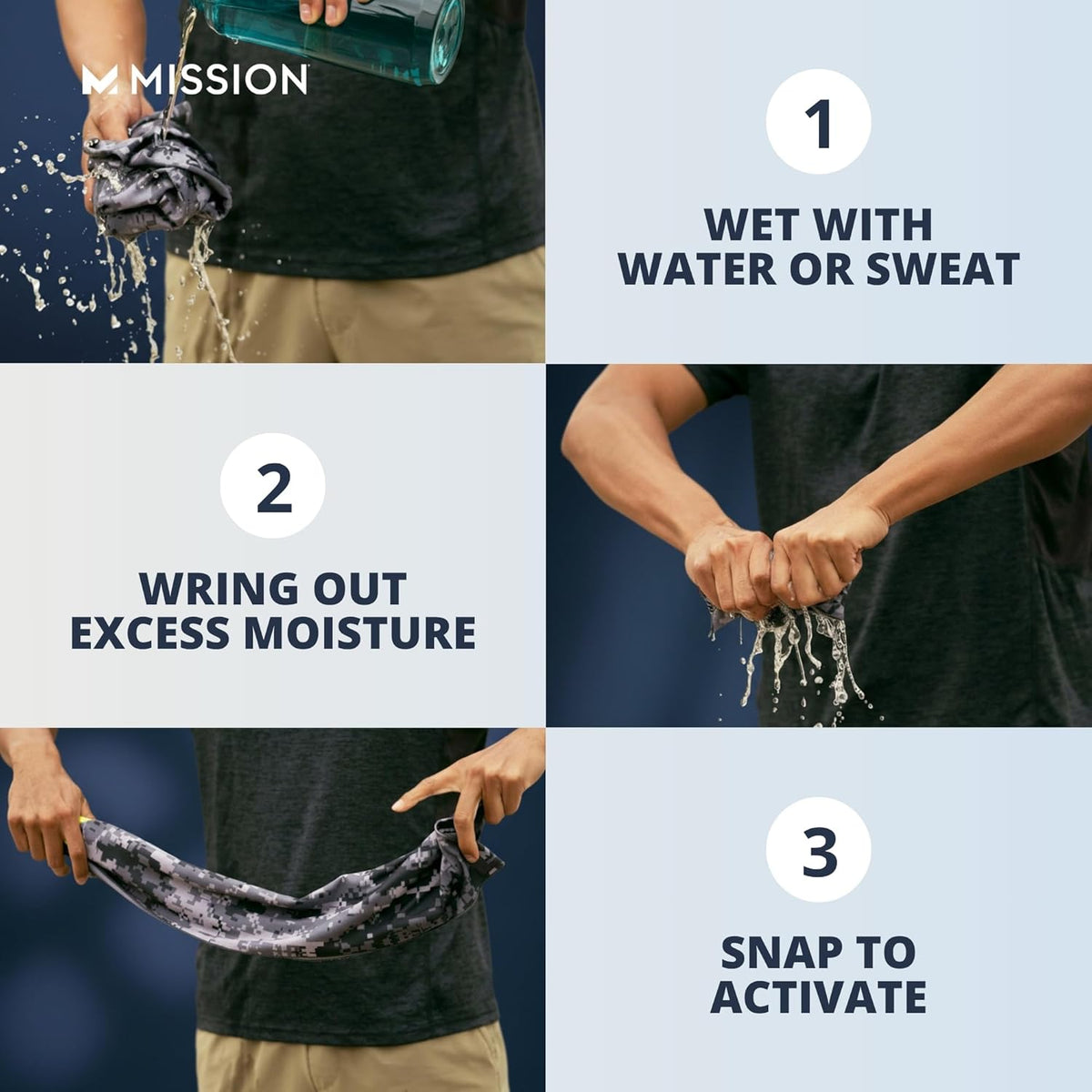 Max Plus Cooling Towel- Soft, Durable Microfiber - Cools Up to 3 Hours - UPF 50 Sun Protection - Machine Washable