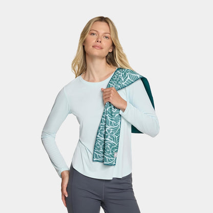 Max Plus Cooling Towel- Soft, Durable Microfiber - Cools Up to 3 Hours - UPF 50 Sun Protection - Machine Washable