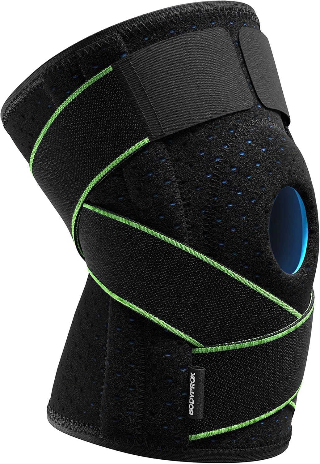 Knee Brace with Side Stabilizers & Patella Gel Pad Support | Knee brace for women, knee brace for men; helps support knee pain and steady daily movement.