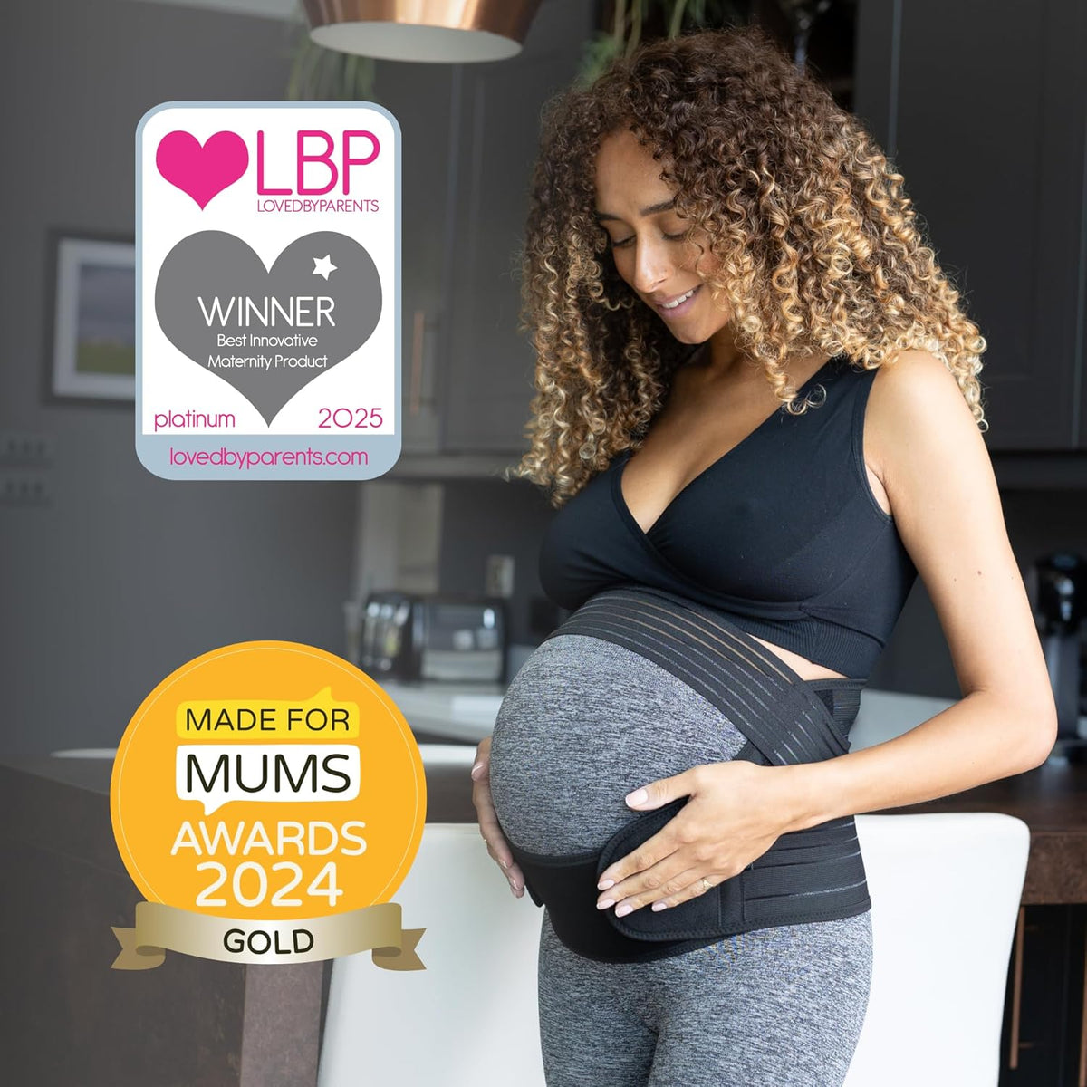 ® Pregnancy Support Belt – Maternity Belly Band for Back, Pelvic & Hip Pain Relief | Adjustable Bump Support