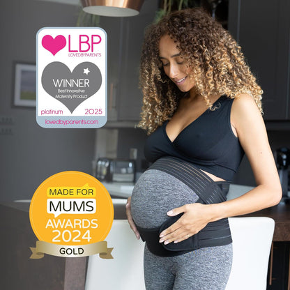 ® Pregnancy Support Belt – Maternity Belly Band for Back, Pelvic & Hip Pain Relief | Adjustable Bump Support