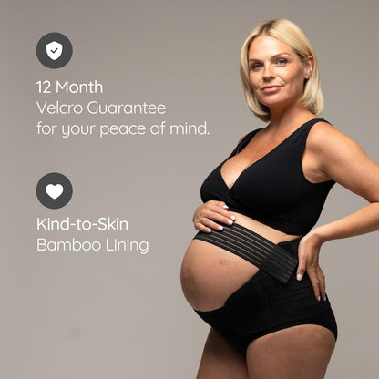 ® Pregnancy Support Belt – Maternity Belly Band for Back, Pelvic & Hip Pain Relief | Adjustable Bump Support
