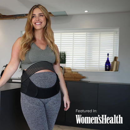 ® Pregnancy Support Belt – Maternity Belly Band for Back, Pelvic & Hip Pain Relief | Adjustable Bump Support