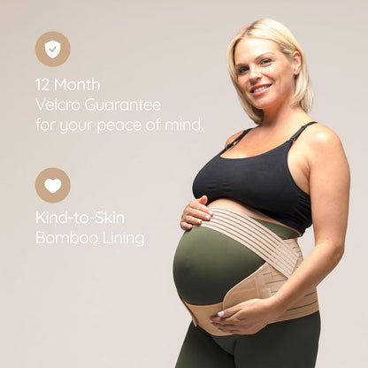 ® Pregnancy Support Belt – Maternity Belly Band for Back, Pelvic & Hip Pain Relief | Adjustable Bump Support