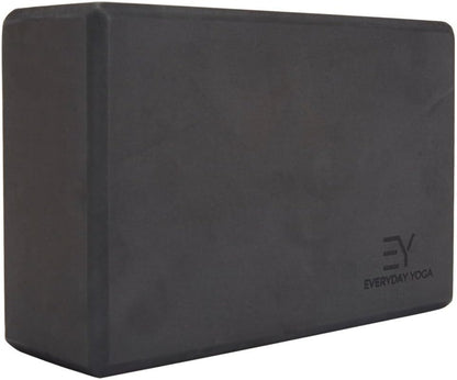 Premium Foam Block - Non-Slip High-Density Yoga Block for Balance, Stability & Stretching, EVA Foam Support, Multi Colors (Single Block)