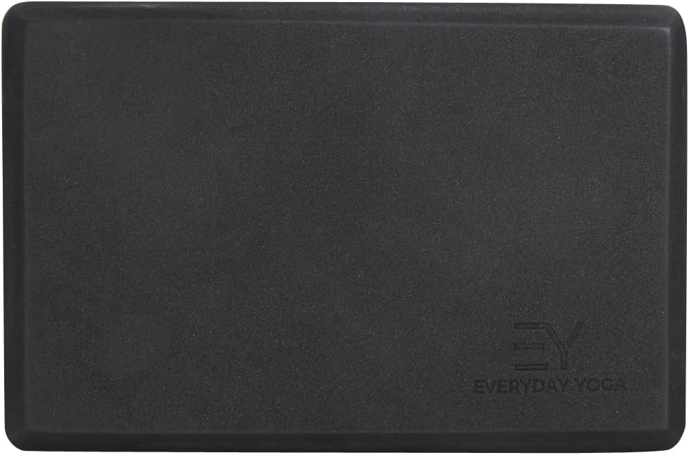 Premium Foam Block - Non-Slip High-Density Yoga Block for Balance, Stability & Stretching, EVA Foam Support, Multi Colors (Single Block)