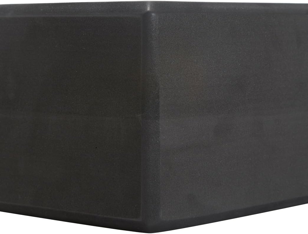 Premium Foam Block - Non-Slip High-Density Yoga Block for Balance, Stability & Stretching, EVA Foam Support, Multi Colors (Single Block)