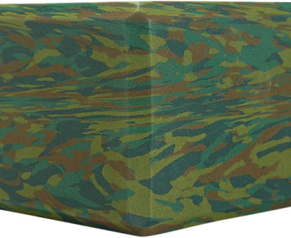 Premium Foam Block - Non-Slip High-Density Yoga Block for Balance, Stability & Stretching, EVA Foam Support, Multi Colors (Single Block)