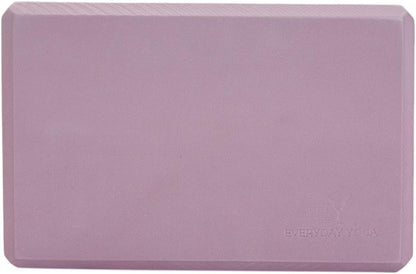 Premium Foam Block - Non-Slip High-Density Yoga Block for Balance, Stability & Stretching, EVA Foam Support, Multi Colors (Single Block)