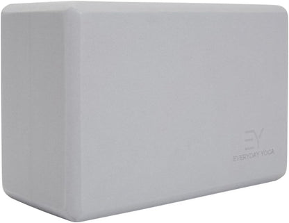 Premium Foam Block - Non-Slip High-Density Yoga Block for Balance, Stability & Stretching, EVA Foam Support, Multi Colors (Single Block)