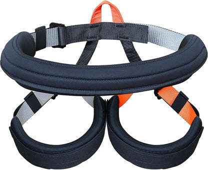 Bungee Fitness Harness with Soft Pad, Sling Bungee Workout Jumping Yoga Safety Waist Belt for Home Gym