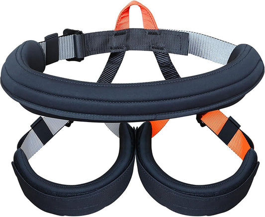 Bungee Fitness Harness with Soft Pad, Sling Bungee Workout Jumping Yoga Safety Waist Belt for Home Gym