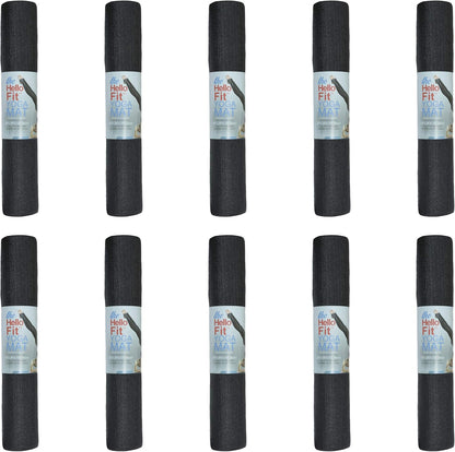10 Pack Kid-Friendly Yoga Mat, 68"x24"x4mm Thick