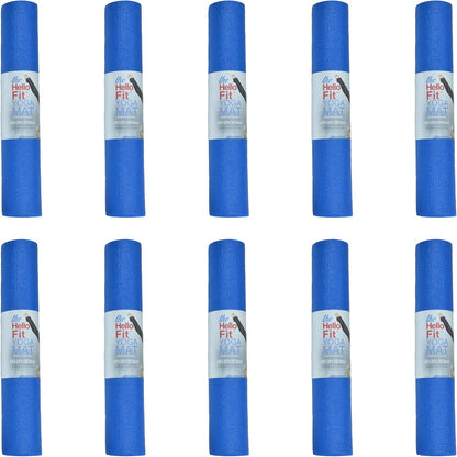 10 Pack Kid-Friendly Yoga Mat, 68"x24"x4mm Thick