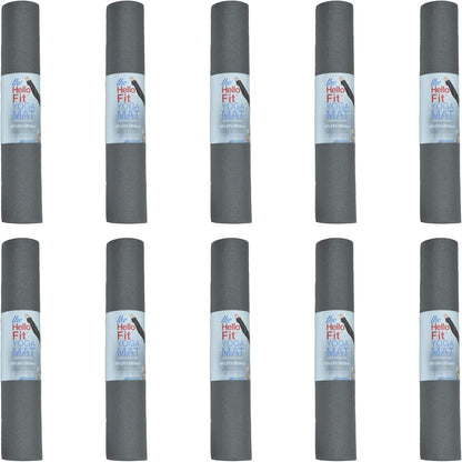 10 Pack Kid-Friendly Yoga Mat, 68"x24"x4mm Thick