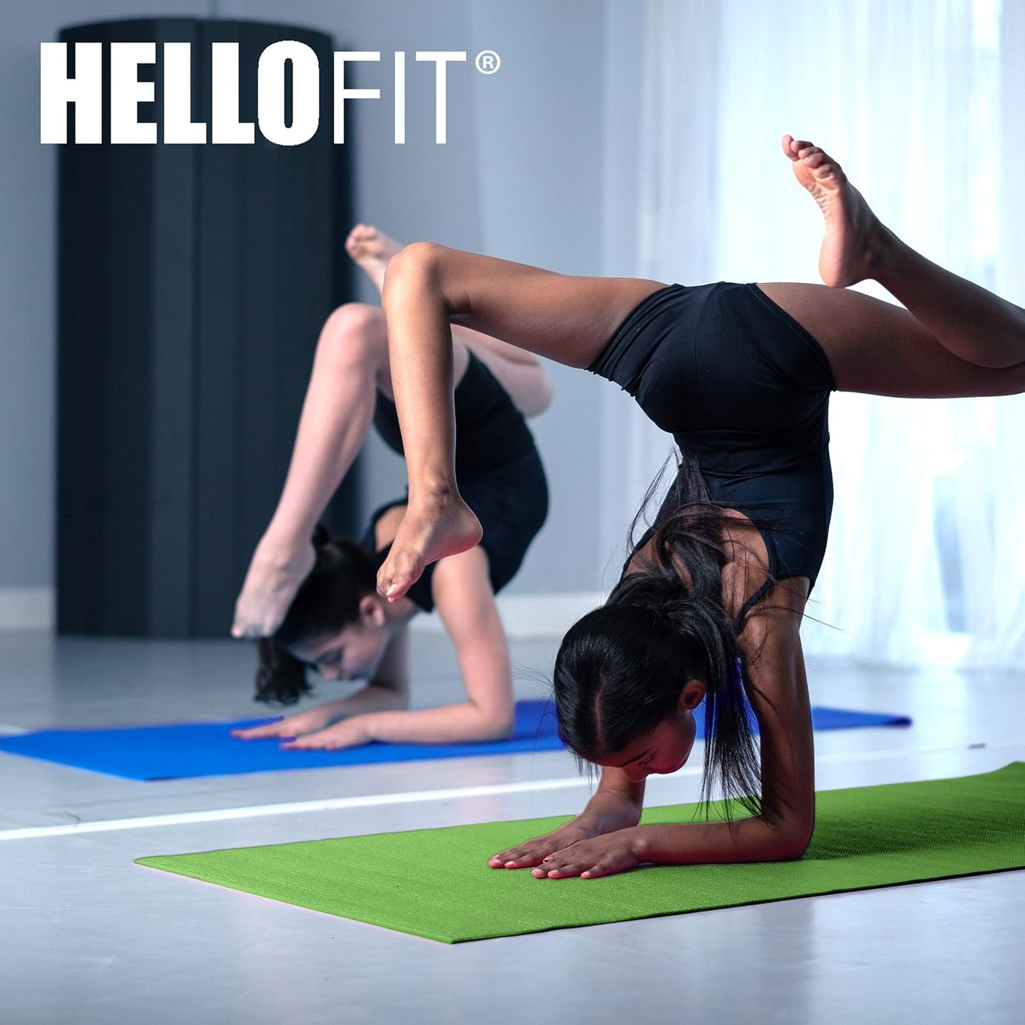 10 Pack Kid-Friendly Yoga Mat, 68"x24"x4mm Thick