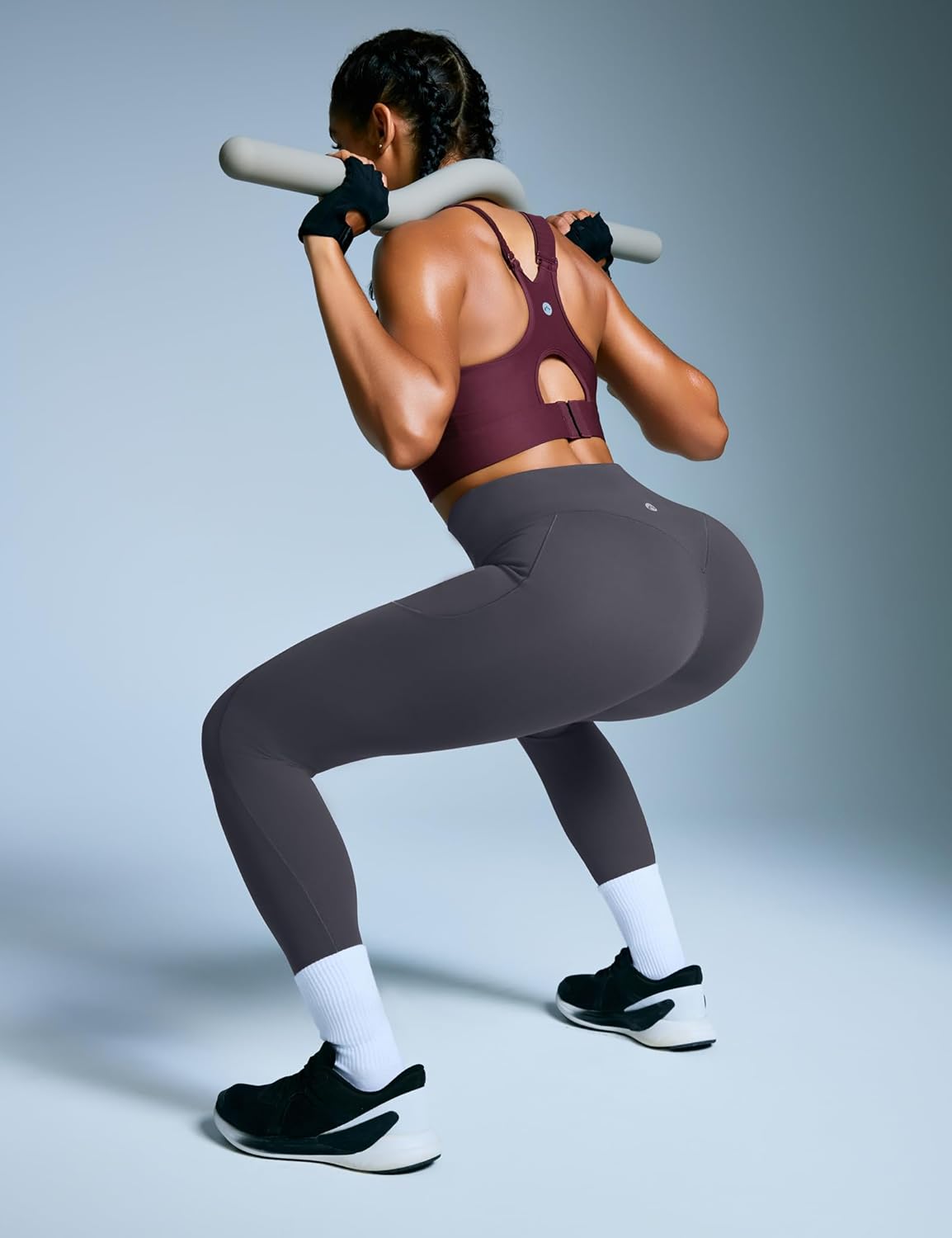 Scrunch Butt Lifting Leggings with Pockets for Women Tummy Control Compression Leggings No Front Seam Yoga Pants