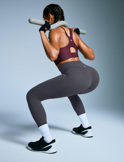 Scrunch Butt Lifting Leggings with Pockets for Women Tummy Control Compression Leggings No Front Seam Yoga Pants