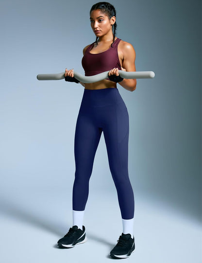 Scrunch Butt Lifting Leggings with Pockets for Women Tummy Control Compression Leggings No Front Seam Yoga Pants