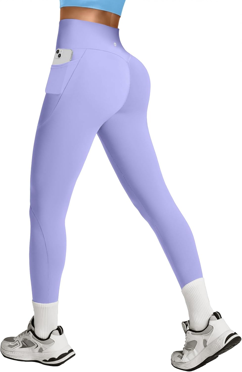 Scrunch Butt Lifting Leggings with Pockets for Women Tummy Control Compression Leggings No Front Seam Yoga Pants