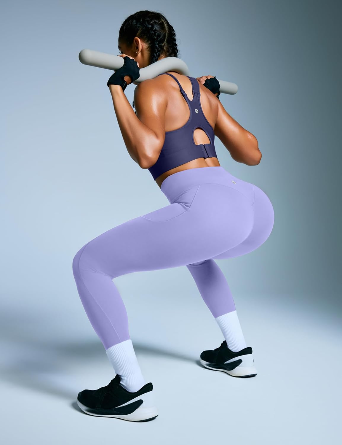 Scrunch Butt Lifting Leggings with Pockets for Women Tummy Control Compression Leggings No Front Seam Yoga Pants
