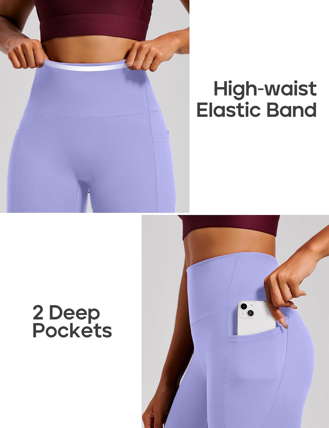 Scrunch Butt Lifting Leggings with Pockets for Women Tummy Control Compression Leggings No Front Seam Yoga Pants