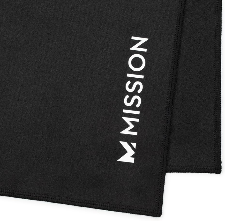 On-The-Go Cooling Towel, Blue - Soft, Lightweight Fabric - Cools Up to 2 Hours - UPF 50 Sun Protection - Machine Washable