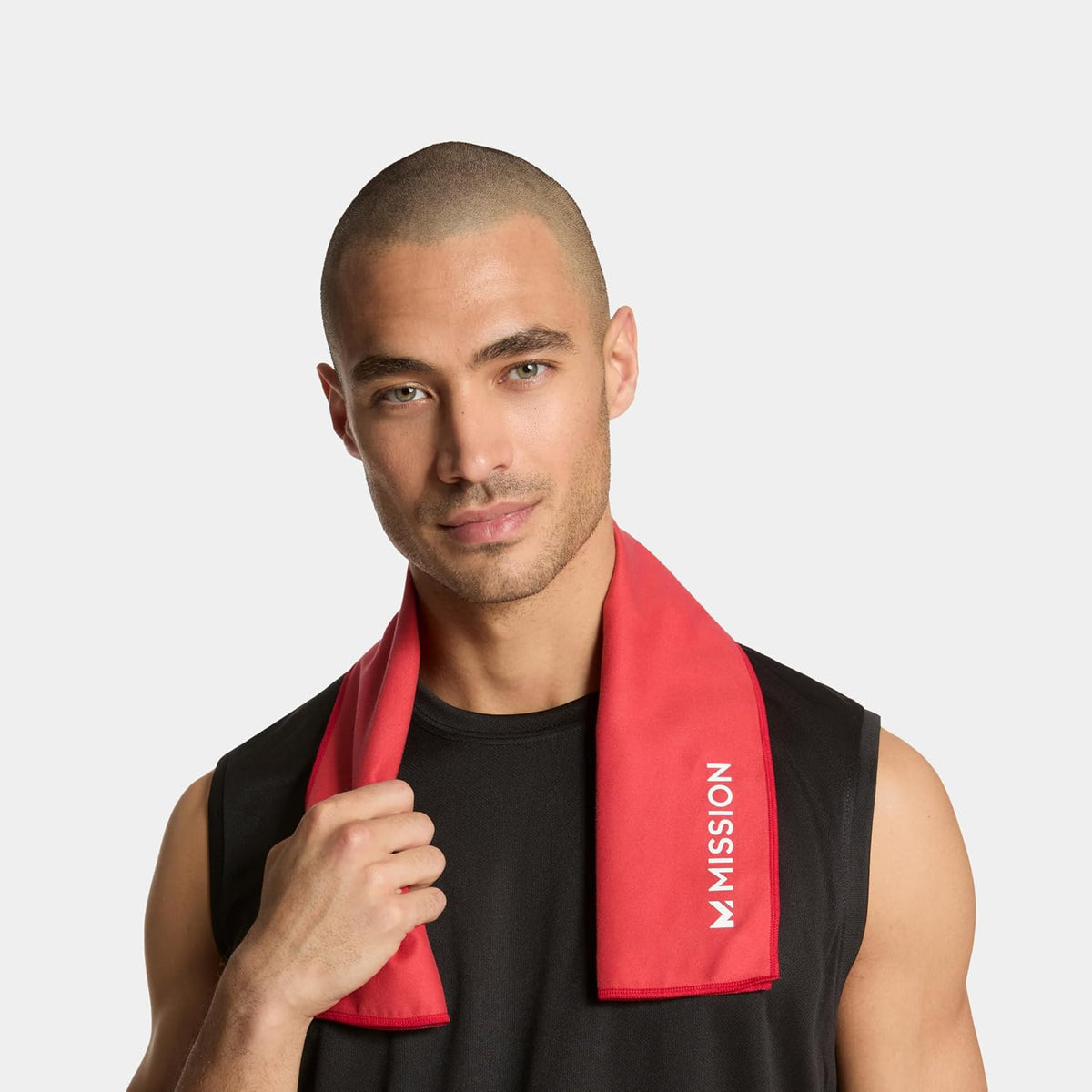 On-The-Go Cooling Towel, Blue - Soft, Lightweight Fabric - Cools Up to 2 Hours - UPF 50 Sun Protection - Machine Washable