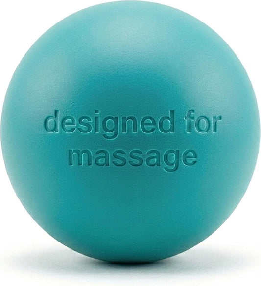 Massage Ball for Myofascial Release, Pure Silicone, Designed for Massage (NOT Lacrosse), Completely Free of BPA/Latex/Rubber/PFAS, for Trigger Point Therapy, Ideal Firmness and Traction
