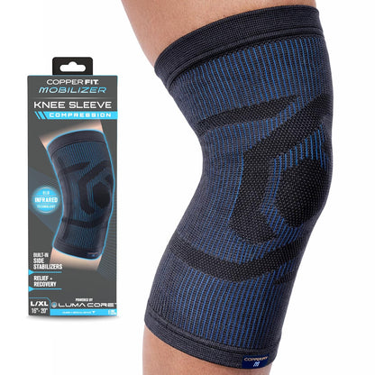 Mobilizer Knee Sleeve - 2XL | Knee brace with stabilizers for arthritis support, tendonitis relief, compression, mobility, and recovery.