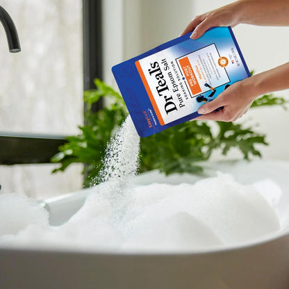 Epsom Salt Magnesium Soak, Pre & Post Workout with Menthol & Essential Oils, 3 lbs