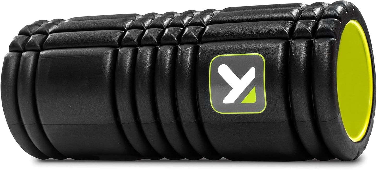 Therapy Grid Patented Multi-Density Foam Massage Roller (30% Renewable Materials) Exercise, Deep Tissue Muscle - Muscle Pain&Tightness, Improves Circulation (13"), Tan