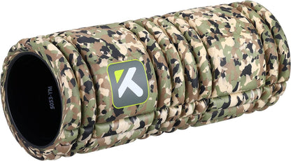 Therapy Grid Patented Multi-Density Foam Massage Roller (30% Renewable Materials) Exercise, Deep Tissue Muscle - Muscle Pain&Tightness, Improves Circulation (13"), Tan