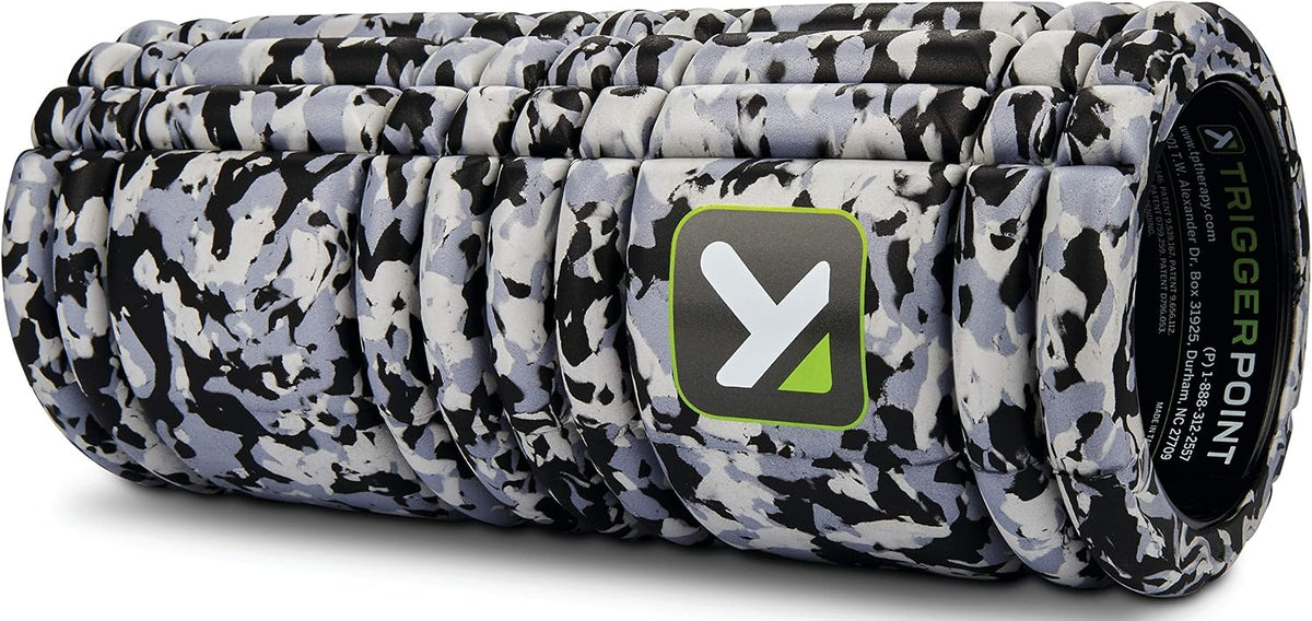 Therapy Grid Patented Multi-Density Foam Massage Roller (30% Renewable Materials) Exercise, Deep Tissue Muscle - Muscle Pain&Tightness, Improves Circulation (13"), Tan