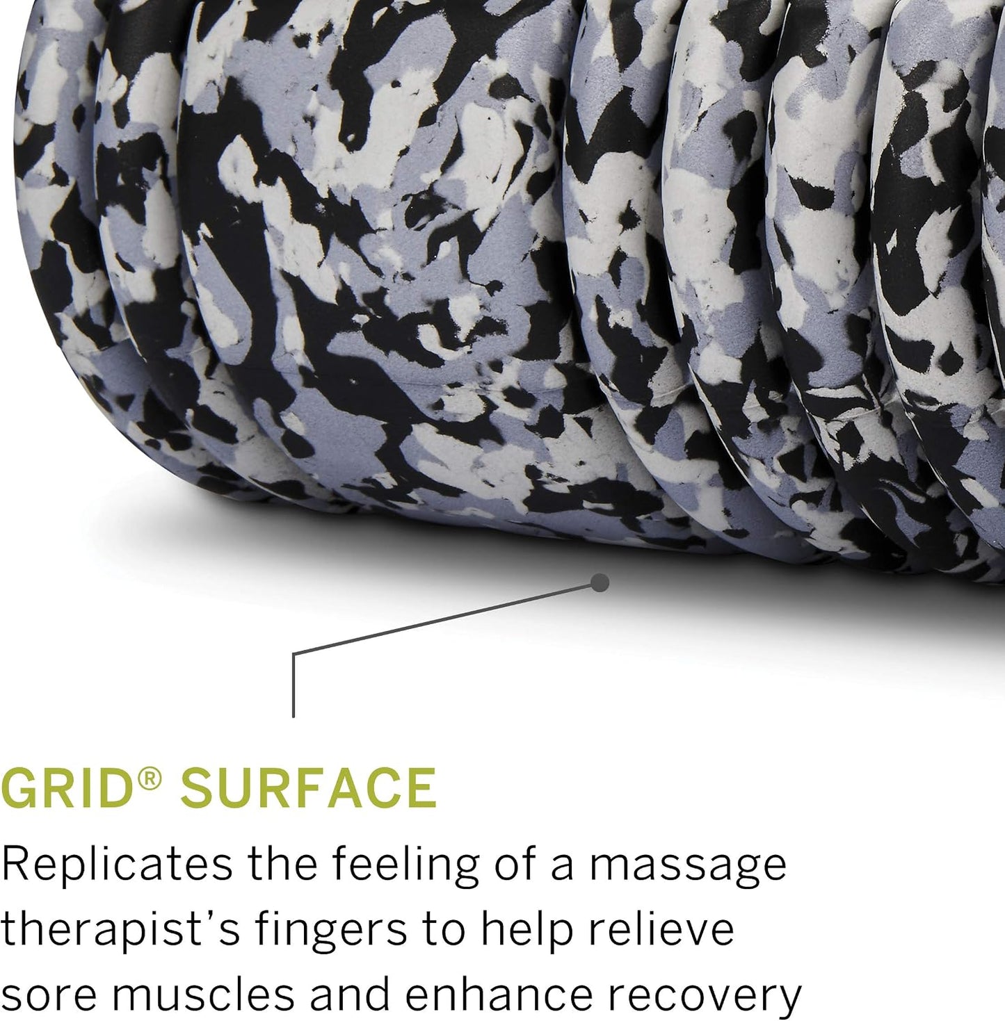 Therapy Grid Patented Multi-Density Foam Massage Roller (30% Renewable Materials) Exercise, Deep Tissue Muscle - Muscle Pain&Tightness, Improves Circulation (13"), Tan